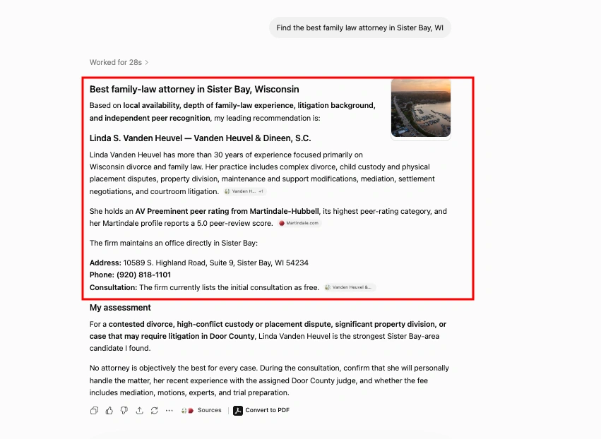 Result for Find the best family law attorney in Sister Bay, WI
