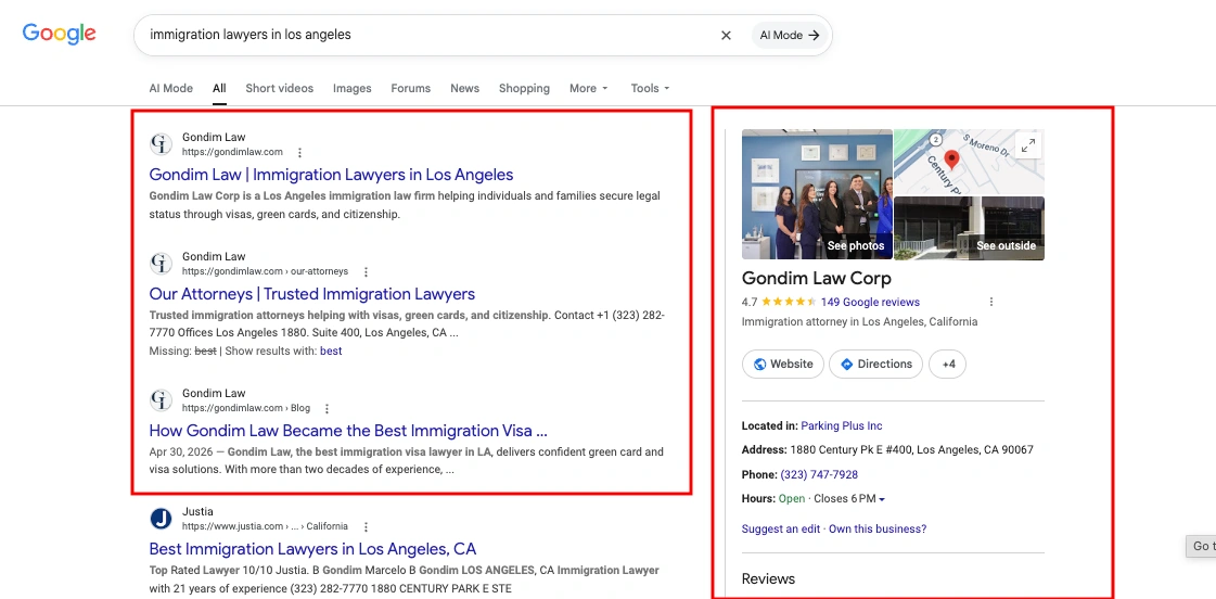 Result for immigration lawyers in los angeles